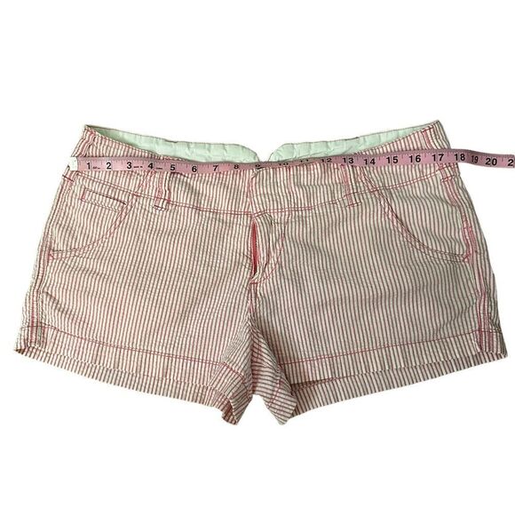 Roxy ~ Pink and White Striped Shorts ~ size 13 - Picture 5 of 8